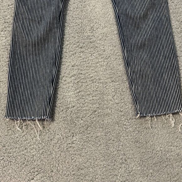 Etica Jeans Womens 25 Cindy Raw Hem Preppy Nautical Sustainable Slow Fashion - Picture 3 of 13